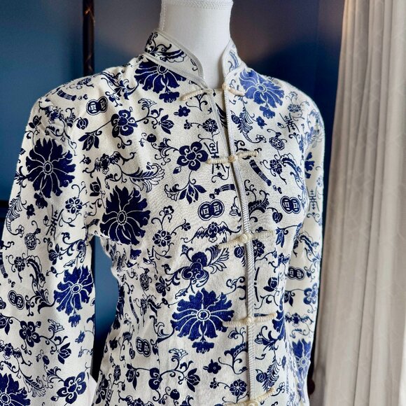 Chinese Mandarin Collar Light Jacket - Picture 5 of 14